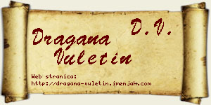 Dragana Vuletin vizit kartica